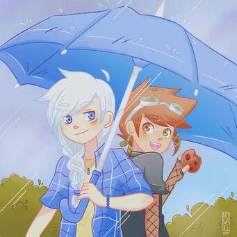 RoYue - Rainy - Illustration