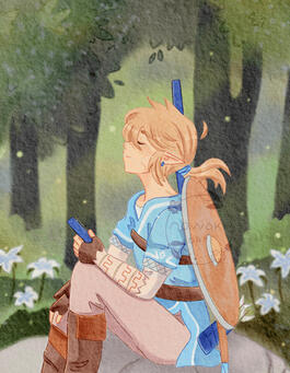 Postal Card - Calm Forest